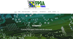 Desktop Screenshot of fpgaparatodos.com.br